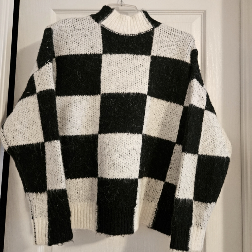 Black & White Sweater